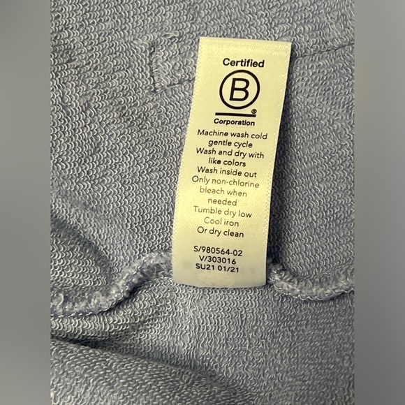 Women’s Athleta Lotus Wrap Open Front Blue Heather Size XXS/XS Style 980564-02 - Picture 5 of 5